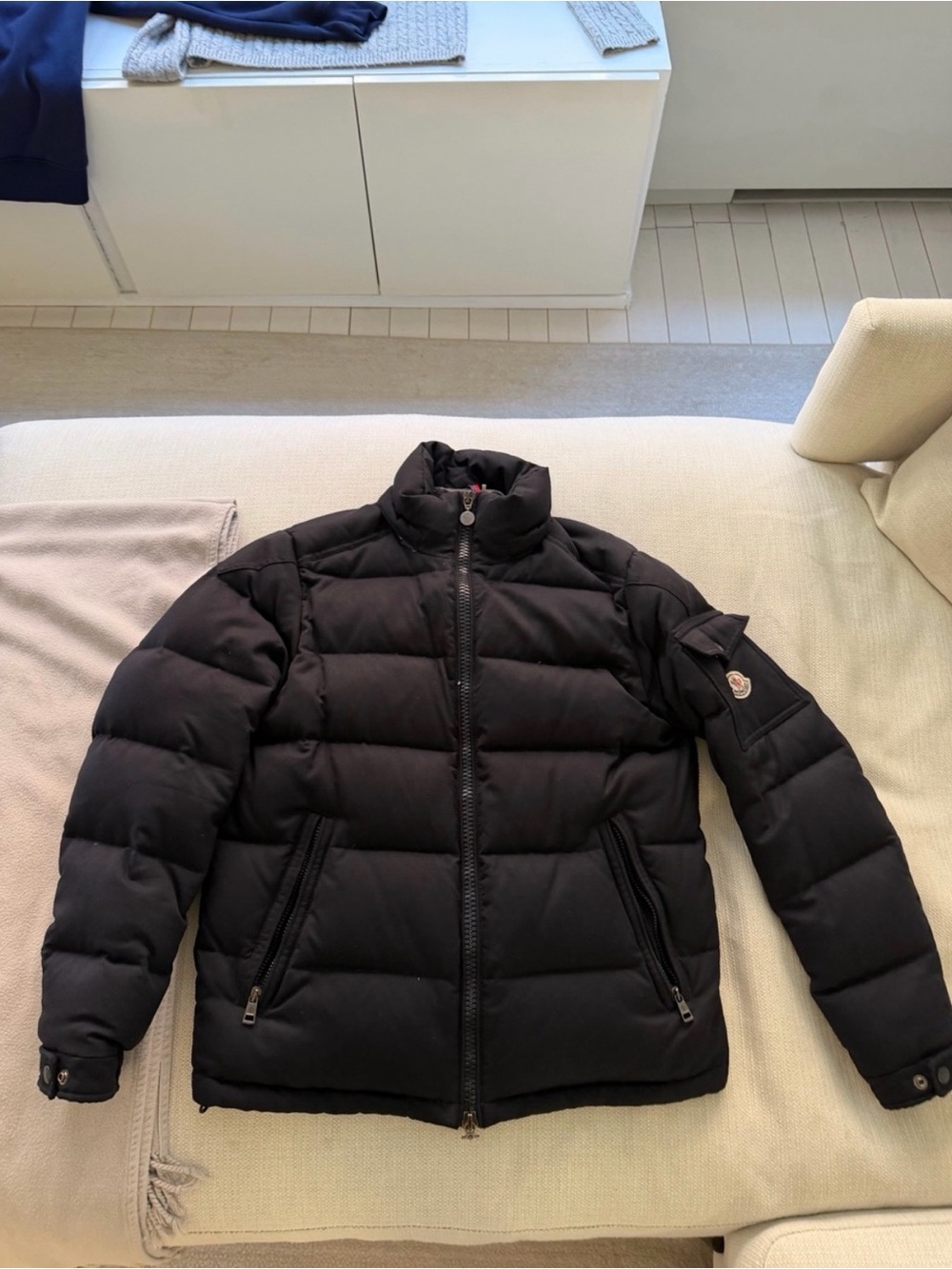 Moncler Men's Black Quilted Puffer Jacket